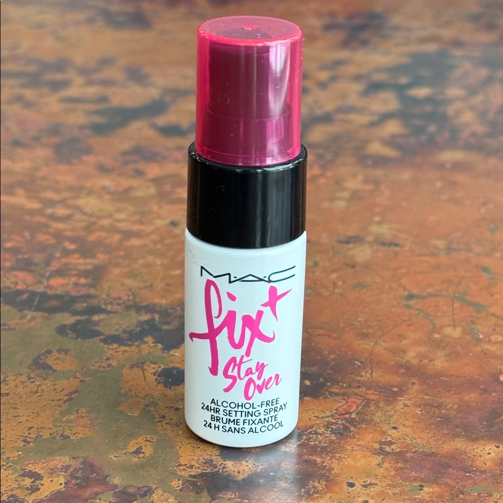 MAC Cosmetics Fix+ Stay Over 24 Hour Setting Spray Alcohol Free Travel Size